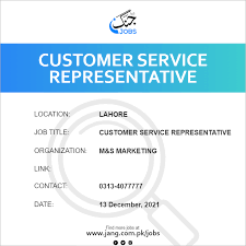 Customer Service Representative Job in Canada