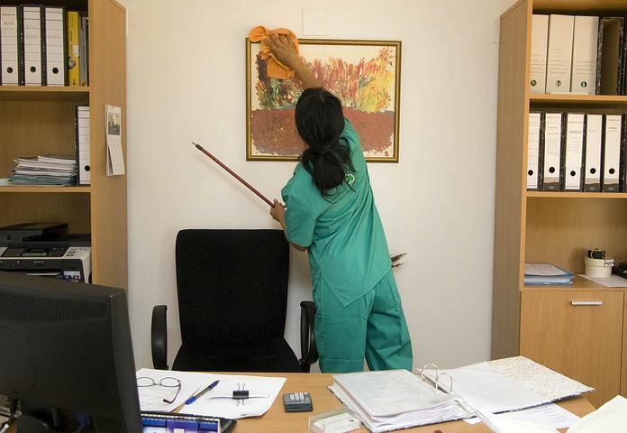 Office Cleaner Job in Saudi Arabia'