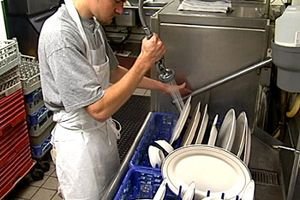 Dishwasher job in China