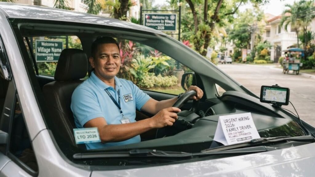 Family Driver Jobs in the Philippines