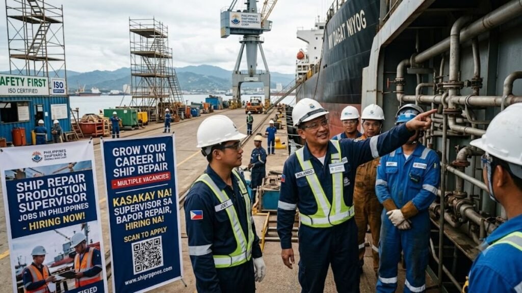 Ship Repair Production Supervisor Jobs in Philippines