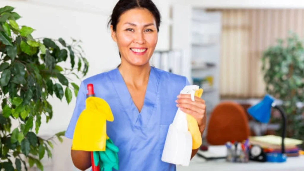 Cleaning job in Spain